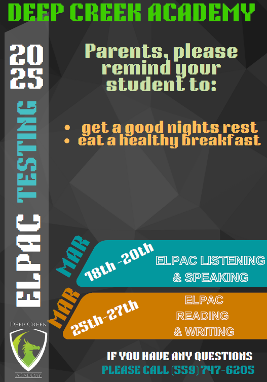  ELPAC Testing 